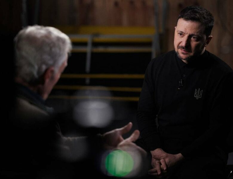Інтерв’ю Володимира Зеленського для програми 60 Minutes на каналі CBS
