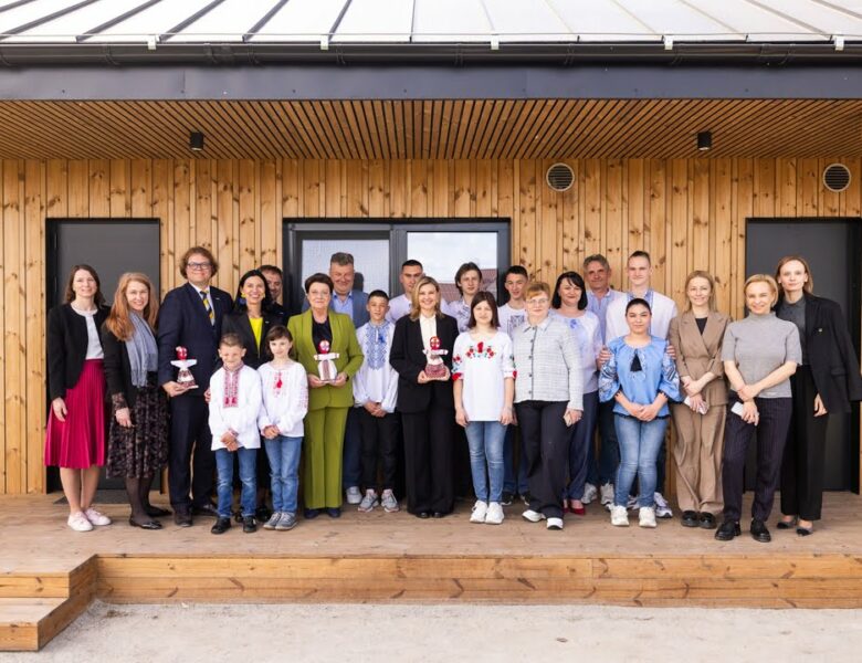 Перші леді України й Естонії відвідали Житомирщину та зустрілися з великими прийомними родинами