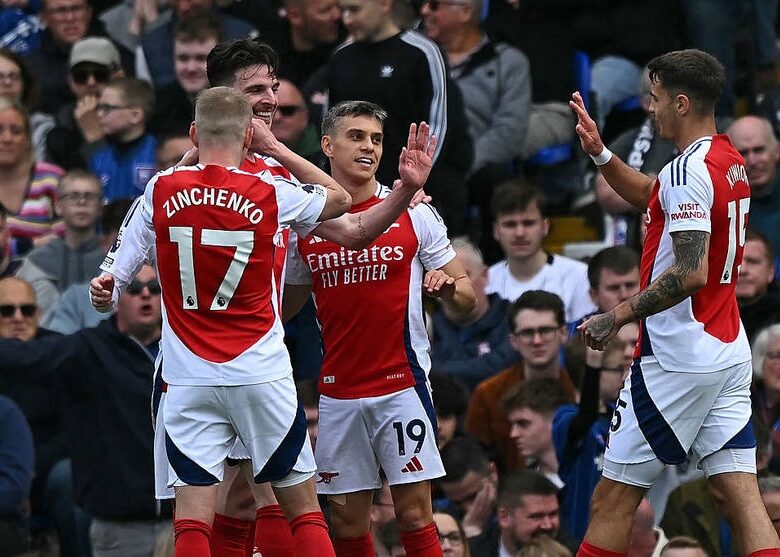 Арсенал нищить Іпсвіч і сподівається на шанс стати чемпіоном