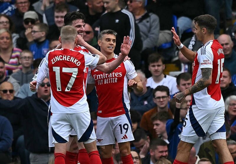 Арсенал нищить Іпсвіч і сподівається на шанс стати чемпіоном