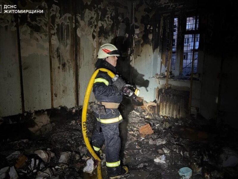 Атака на Житомирщину: з’явилися фото наслідків