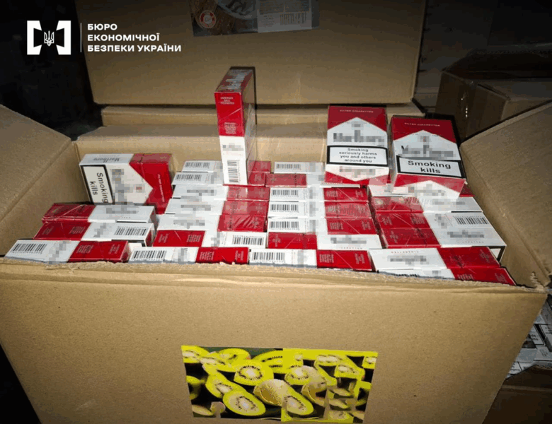 БЕБ викрило схему контрабанди сигарет та алкоголю під виглядом морозива