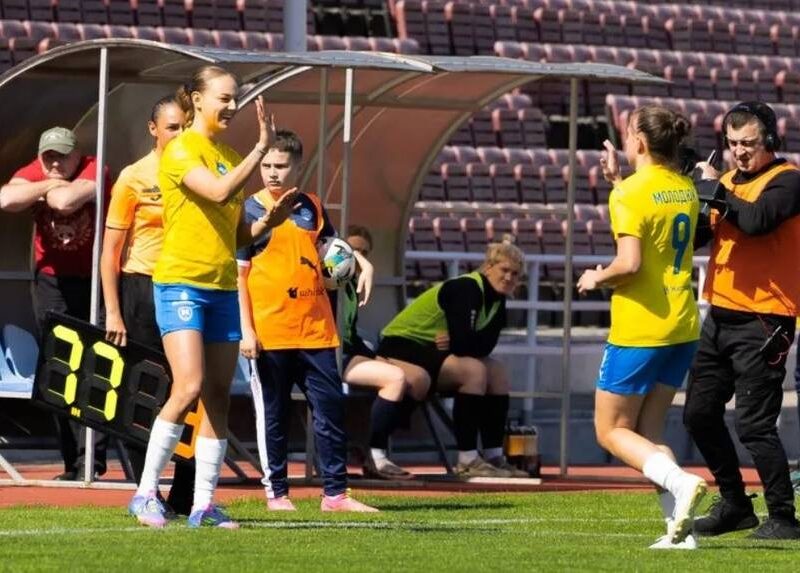 Белодід прокоментувала свій перший досвід у футболі