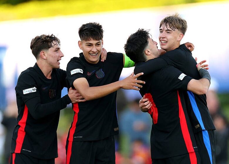 Другим фіналістом Юнацької ліги УЄФА стала команда Барселона U-19