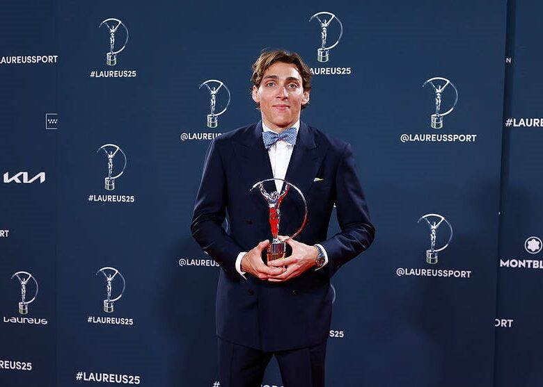 Дюплантіс і гімнастка Байлс дістали нагороди за торішні досягнення