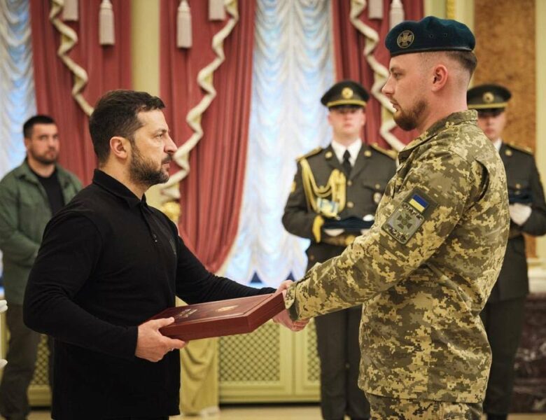 Володимир Зеленський вручив нагороди українським прикордонникам
