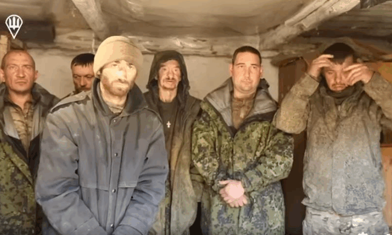 На Курщині взято в полон 9 військових РФ