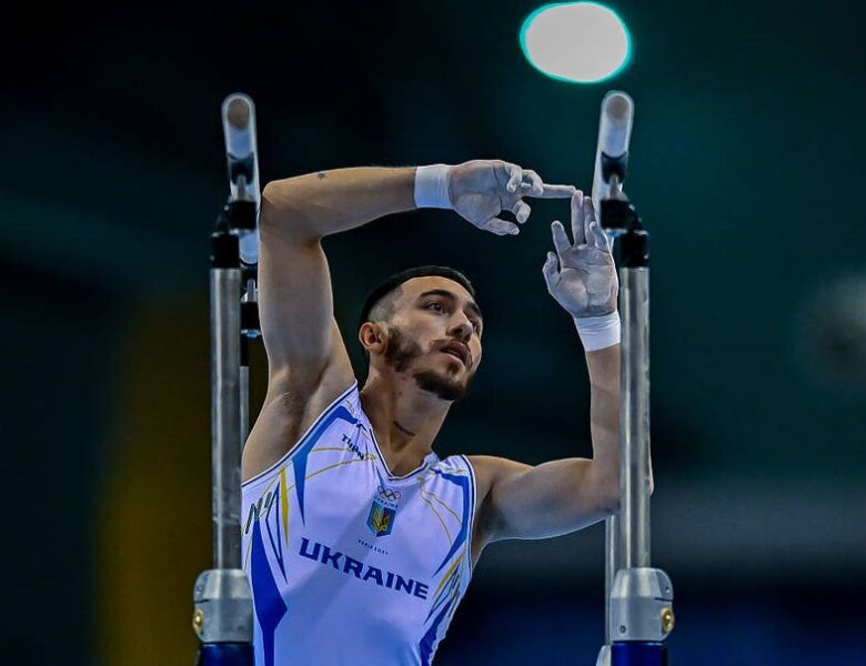 Назар Чепурний у вільних вправах Кубка світу третій