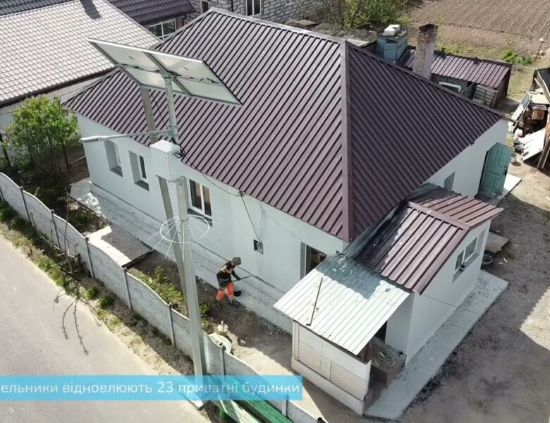 Відбудовуємо село Ягідне на Чернігівщині