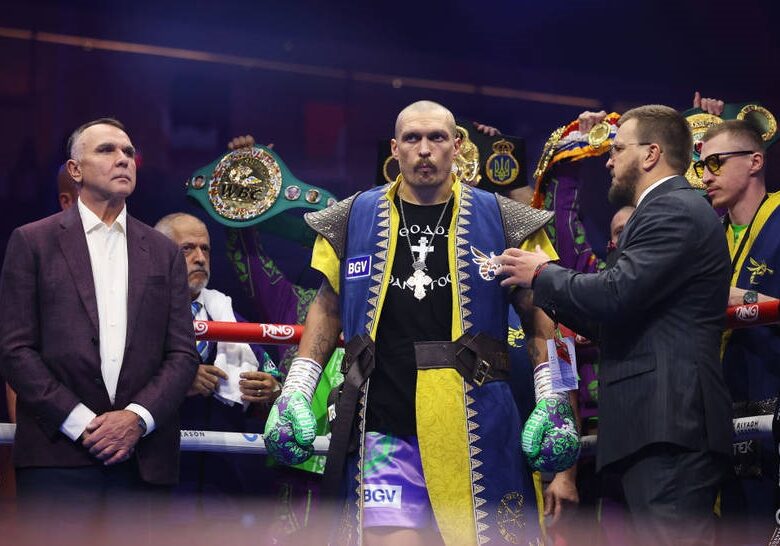 Промоутер назвав несподіваного суперника для Усика в цьому році