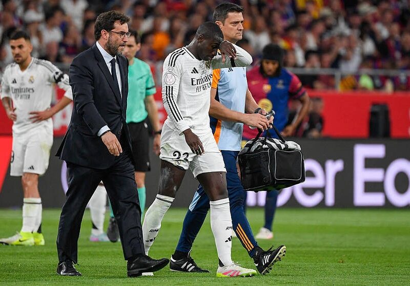 Реал змушений буде грати без свого захисника, який вибув через травму