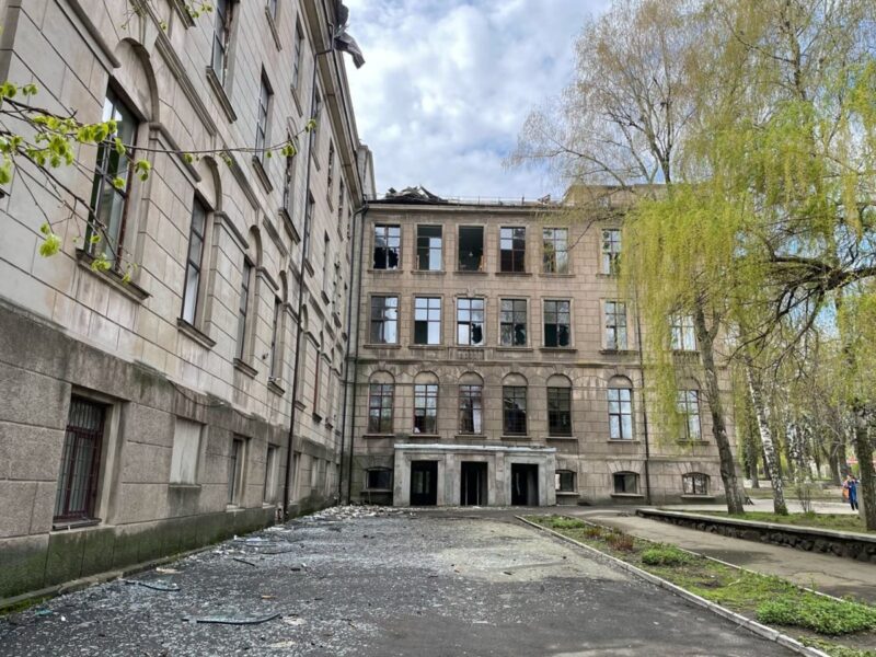 Росіяни вдарили по архітектурній пам’ятці у Дніпрі