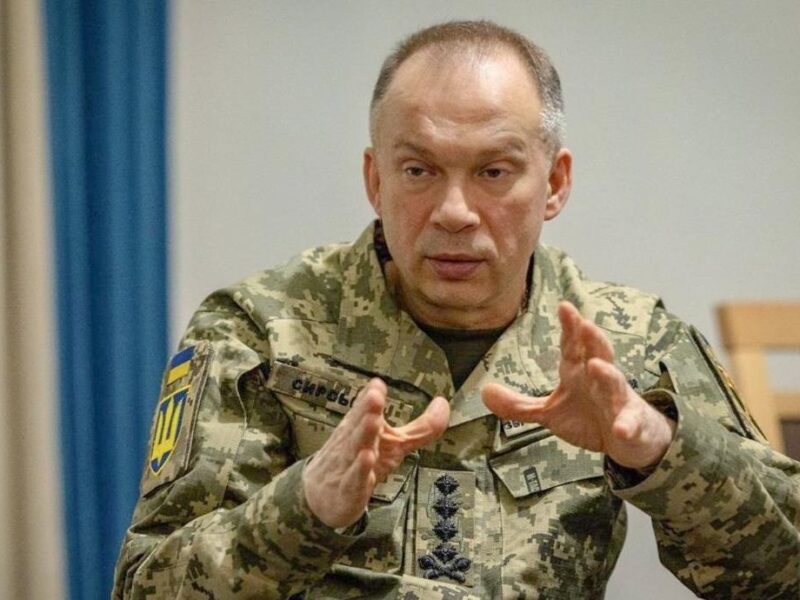 Сирський заявив про наступ РФ у двох областях