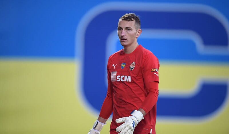 Травма вибила зі гри воротаря Шахтаря на два тижні