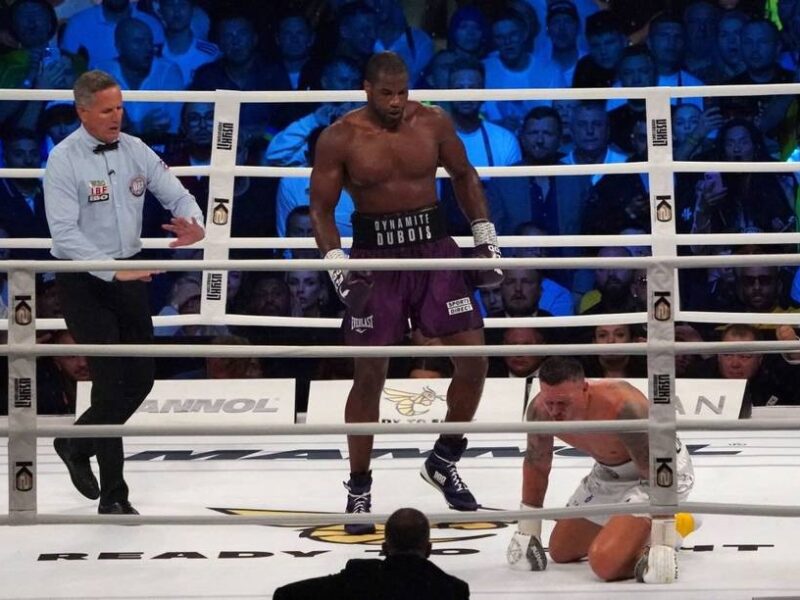 Тренер Дюбуа поскаржився на несправедливий результат бою з Усиком