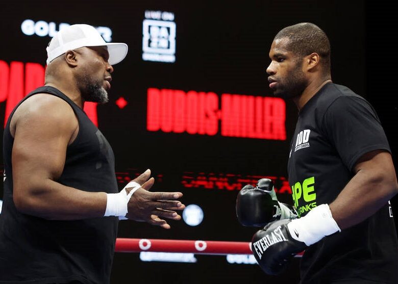 Тренер не бачить провини Дюбуа у зриві бою з Паркером