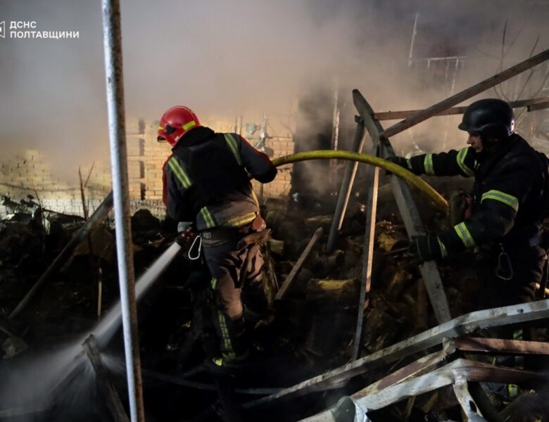 Удар по Полтаві: вісім постраждалих і 128 пошкоджених будинків