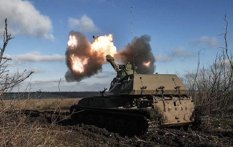 Українські воїни знищили російську САУ Акація