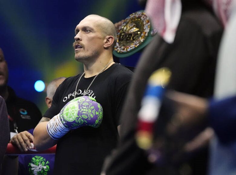 В Італії Усик неочікувано зустрів Паркера: чи буде бій?