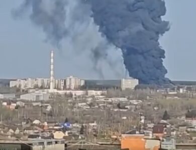 В Курську після вибуху загорівся завод – ЗМІ