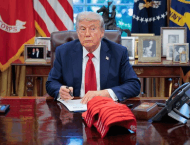 В офіційному магазині Дональда Трампа з’явилися кепки Trump 2028