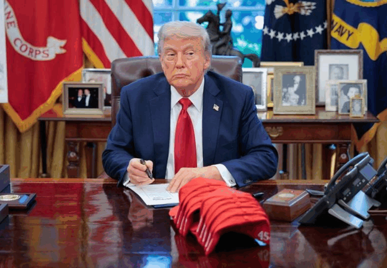 В офіційному магазині Дональда Трампа з’явилися кепки Trump 2028