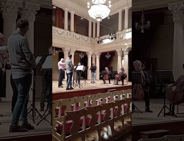 На репетиції в Національній філармонії України #music