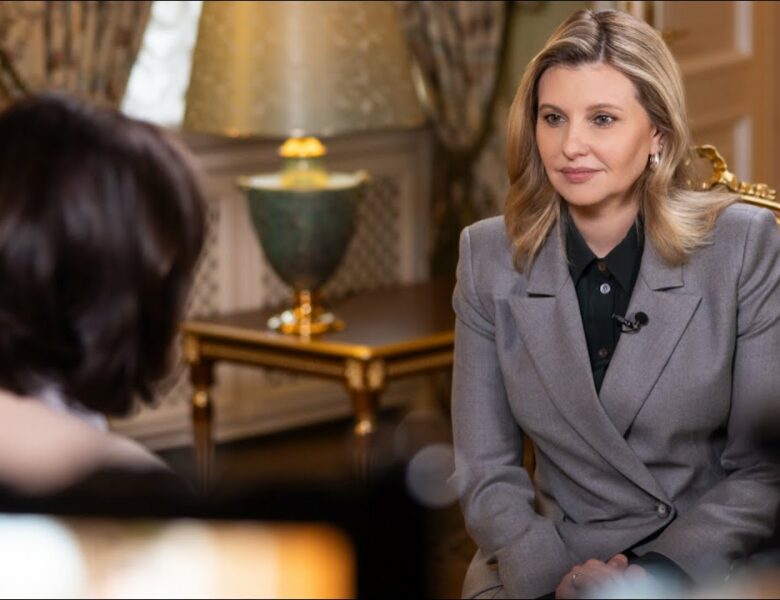 Перша леді України Олена Зеленська дала інтерв’ю авторському проєкту Марічки Падалко