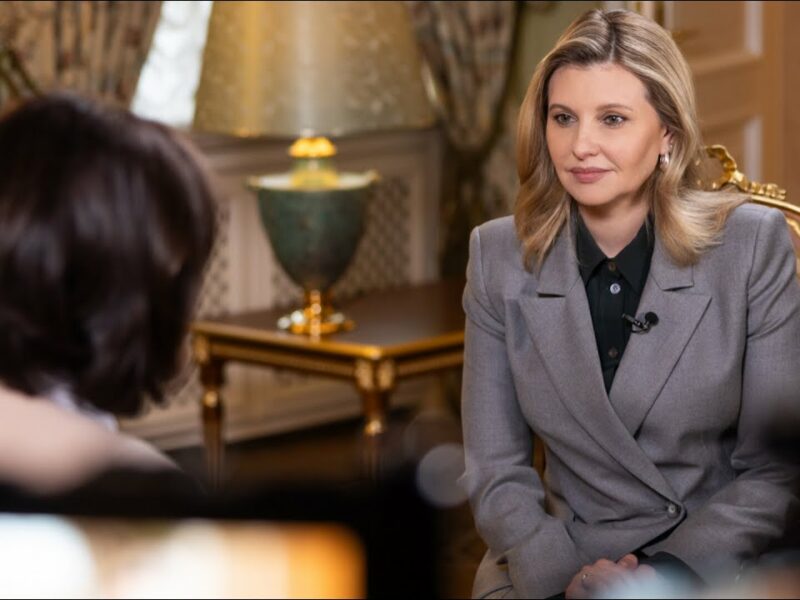 Перша леді України Олена Зеленська дала інтерв’ю авторському проєкту Марічки Падалко