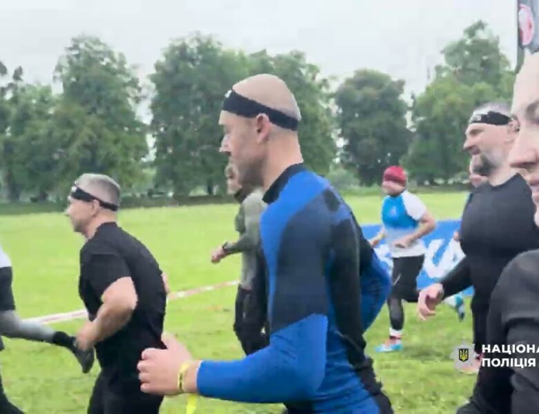 Кіберполіцейські долучилися до благодійного забігу SPARTAN KYIV 2025