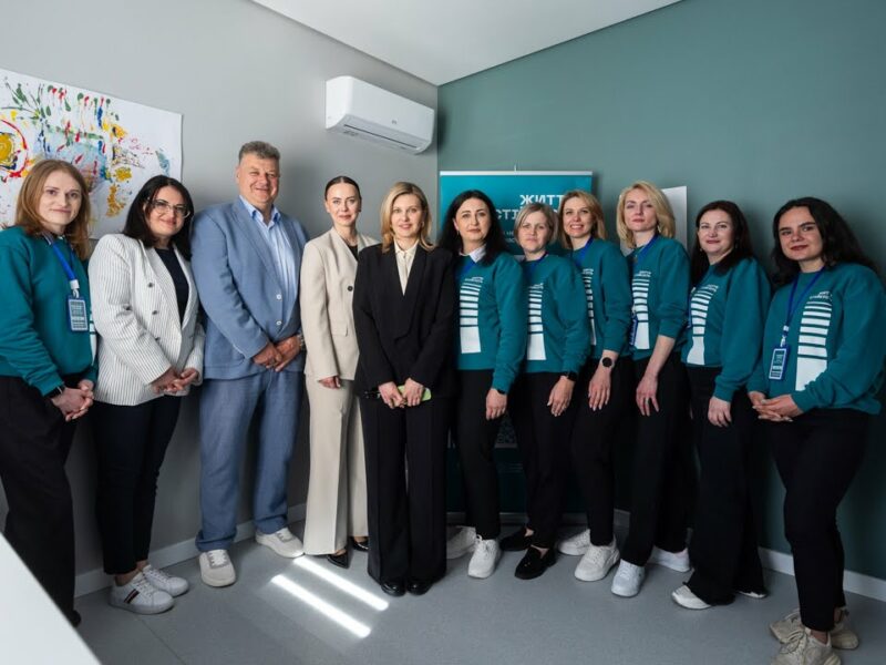 Олена Зеленська відвідала Центр життєстійкості на Житомирщині