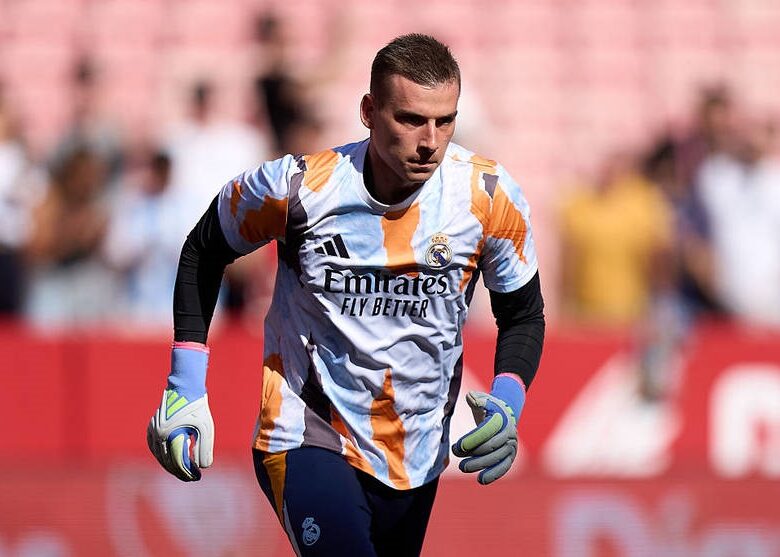 Андрій Лунін попрощався з наставником Реала Карло Анчелотті