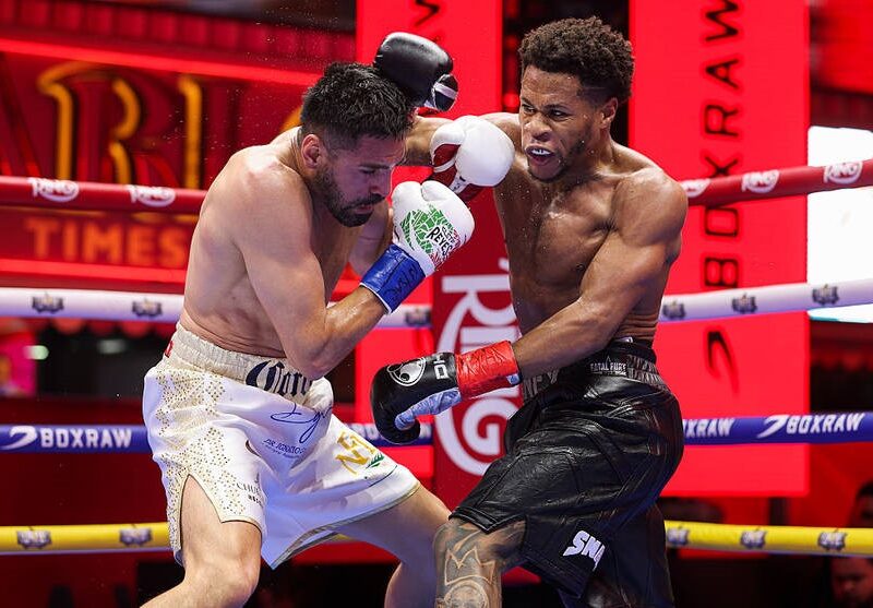 Бій між Хейні та Гарсією виявився нудним, але Гейні здобув перемогу