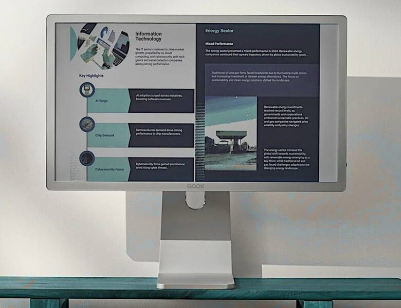 Boox представила монітор на електронних чорнилах