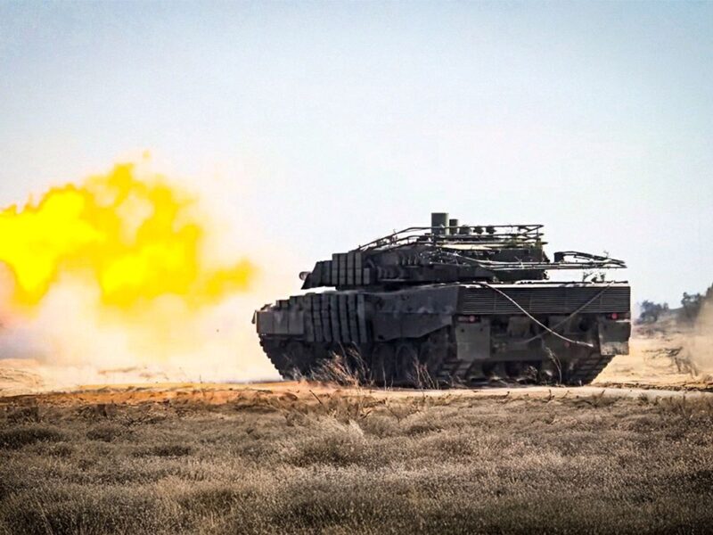Бойові спроможності НГУ посилено танками Leopard