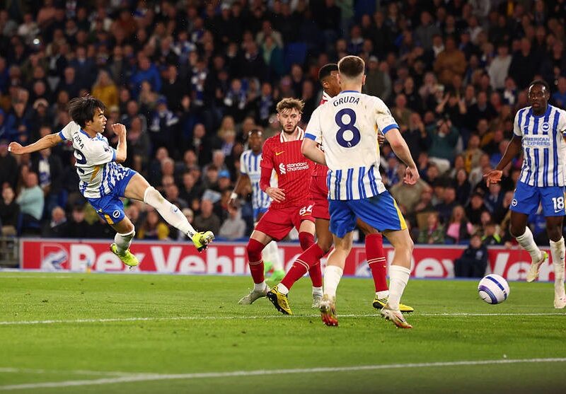 Брайтон вирвав перемогу над Ліверпулем у напруженому матчі