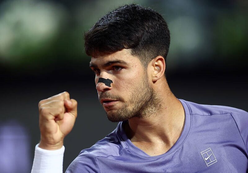 Фінальний матч італійського турніру залишився за Алькарасом