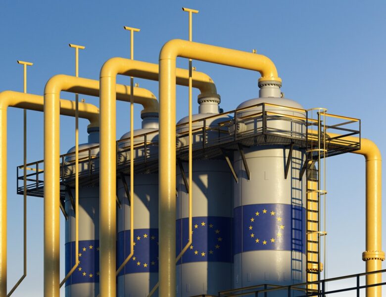 Газові сховища ЄС заповнені лише на третину