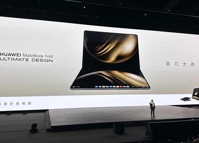 Huawei показала перший у світі ПК зі складаним екраном