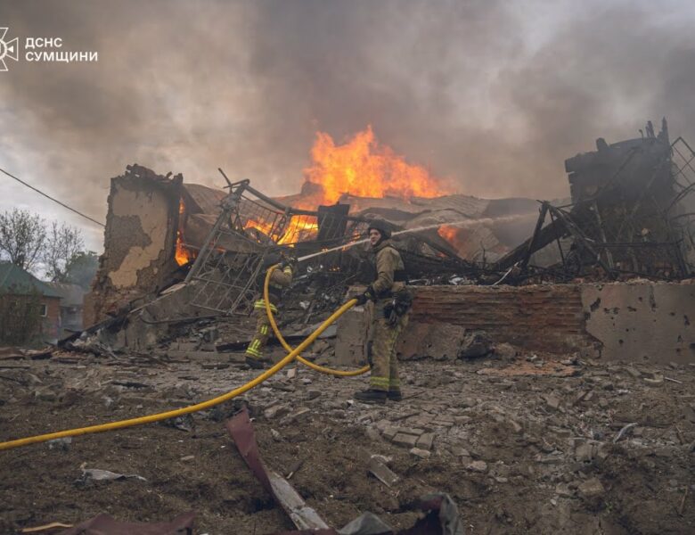 Ракетна атака росіян по Сумщині: загинули 3 людей, з них 1 дитина, травмовано – 11