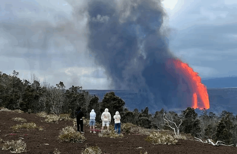 На Гаваях вивергається вулкан Кілауеа