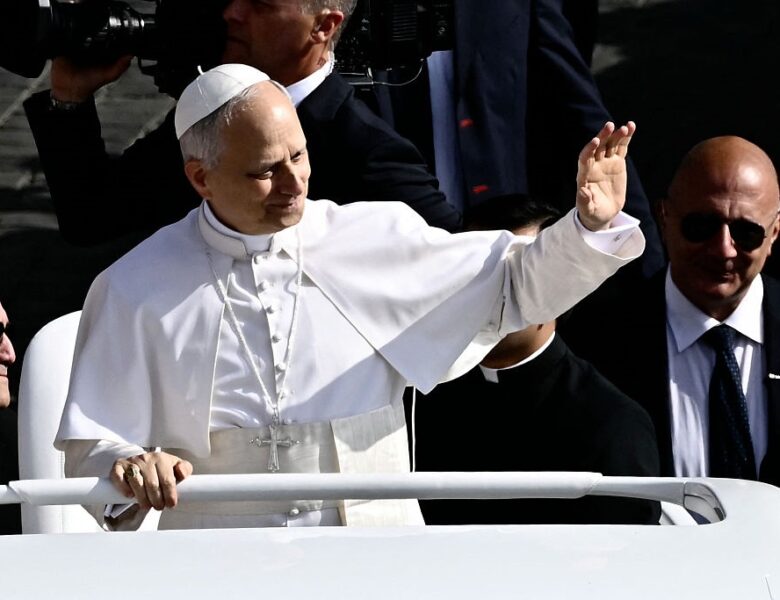 Папа Лев XIV закликав до справедливого миру в Україні