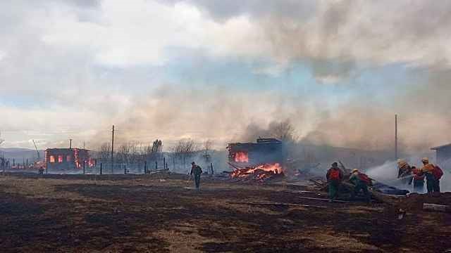 Площа лісових пожеж у Росії зрівнялася з територією Чорногорії