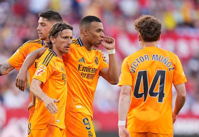 Реал грає з Луніним і перемагає Севілью з рахунком 2:0