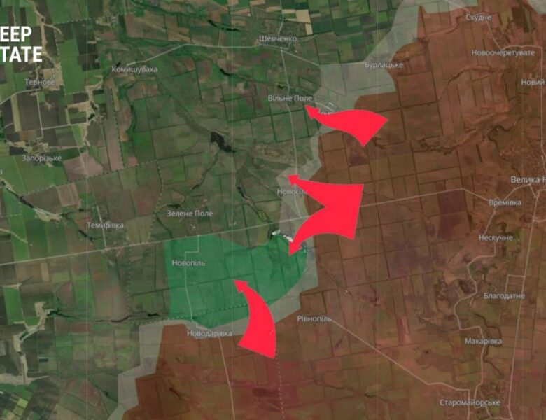 Росіяни просунулись біля Новодарівки – DeepState