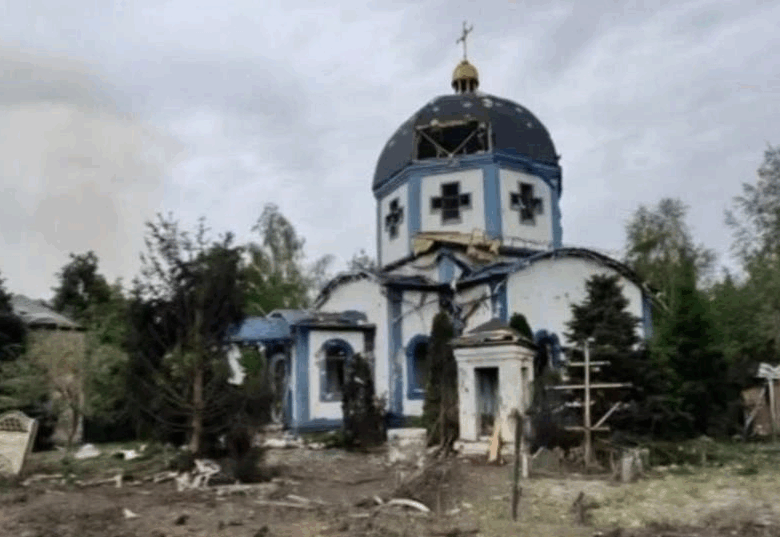 Росіяни зруйнували греко-католицький храм у Мирнограді