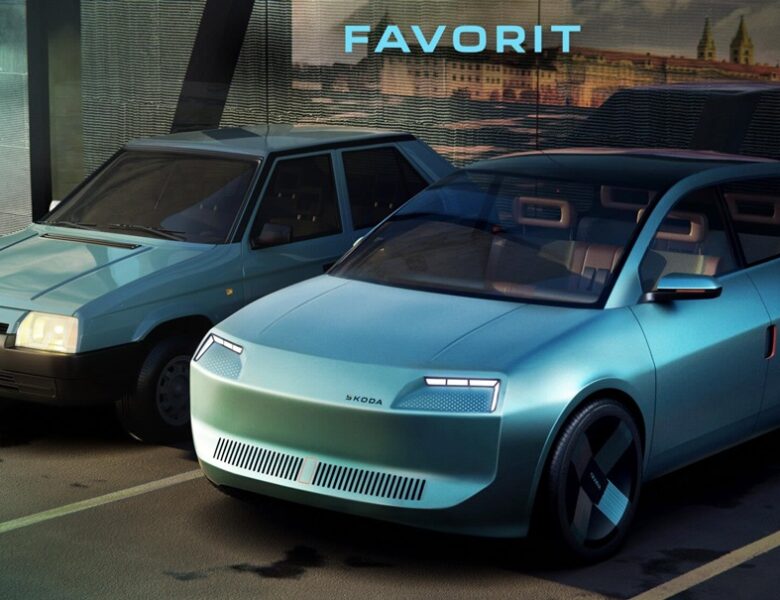 Škoda Favorit 1987 року переосмислили як електрокар для нового покоління