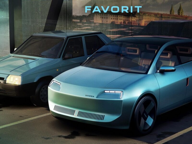Škoda Favorit 1987 року переосмислили як електрокар для нового покоління