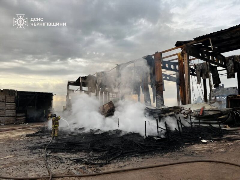 Стали відомі наслідки атаки на Чернігівщину