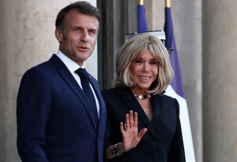 Трамп прокоментував ляпас Макрону від дружини